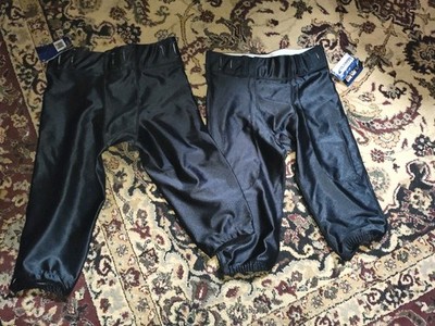 2 Pairs-Champro Sports Goal Line Game Pant Youth L Navy Football Pants NWT NEW