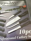 Shappu- 2000 Stainless Steel 10pc Professional Cutlery Knife Set -Forever Sharp! — photo 7