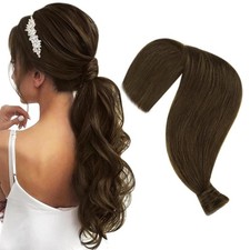 Easyouth PONYTAIL 12in #4 MEDIUM BROWN Hair Extensions - PY_4_12_70G4
