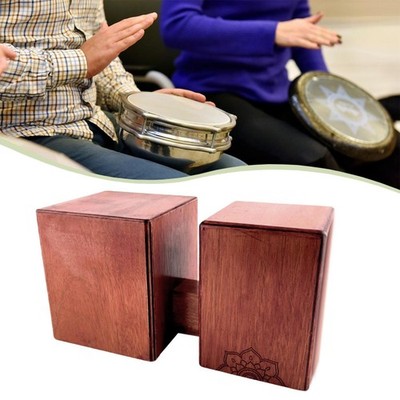 Bongo-Trommelset, zusammengesetztes Musikinstrument für Erwachsene und