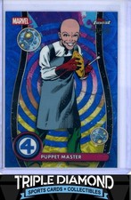 2026 Topps Finest Fantastic Four Puppet Master Blue Refractor #130/150 E802