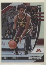 2020-21 Panini Prizm Draft Picks Silver Prizm Daniel Oturu #33 0a3