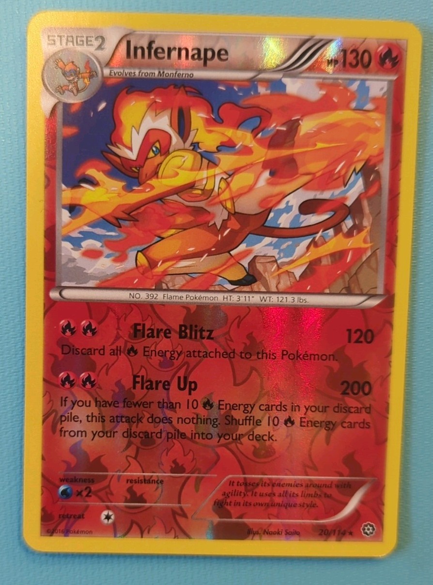 Infernape Reverse Holofoil XY - Steam Siege 20/114