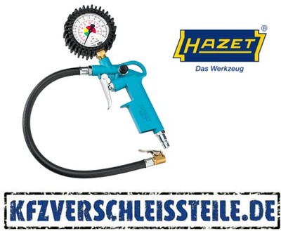 Hazet 9041-1 Reifenfüll-Messgerät-Luftdruckprüfer Manometer bis 12 Bar