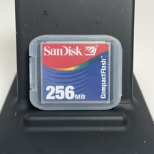 SanDisk 256MB CF Card CompactFlash