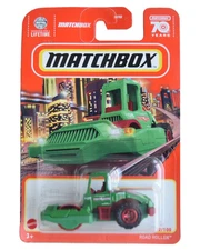 Matchbox Road Roller, 52/100, Green, 70 Years