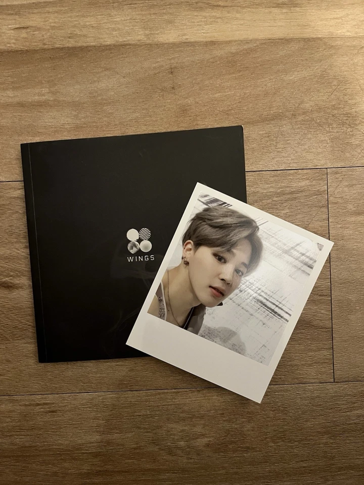 BTS Wings Album mit Jimin Fotokarte und CD