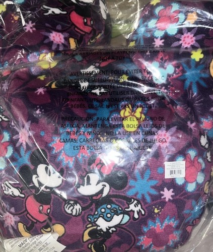 Vera Bradley Disney Orejas Mickey & Minnie's Dulce Floral Felpa Almohada Polar Nuevo en Paquete - Imagen 6 de 11