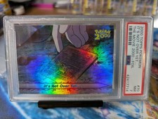Topps Pokémon The Movie 2000 Rainbow Foil #70 It’s Not Over Yet... PSA 7 2000 🌈