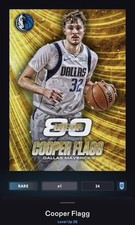 Topps NBA Collect DIGITAL Standouts Gold Level Up 80 RARE Cooper Flagg