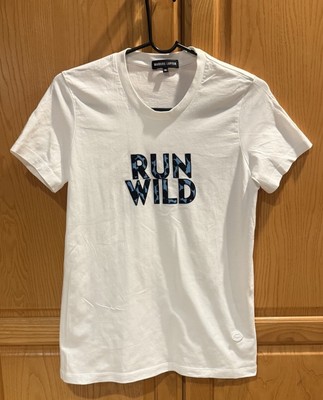 Markus Lupfer RUN WILD T Shirt 100% Cotton Short Sleeve Size Medium - EUC