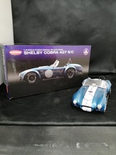 Kyosho Shelby Cobra 427 S/C Mini Car Light Blue 1/18 Rare 14Y+ JAPAN
