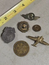 6 Old Vintage Toy Premium Captain Midnight Radio Orphan Annie Jimmie Allen Frank