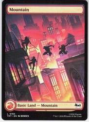 Mountain 194 Teenage Mutant Ninja Turtles TMT Full Art Basic Land