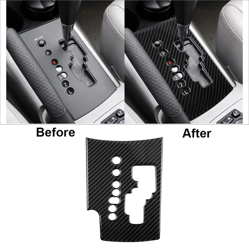 Juego completo de cubierta interior de fibra de carbono de 14 piezas para Toyota RAV4 2006-2012 Foto 3 de 4