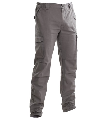 Pantaloni lavoro con tasche cotone 100% linea massaua blu nero grigio dpi 1a cat - Imagen 4 de 5