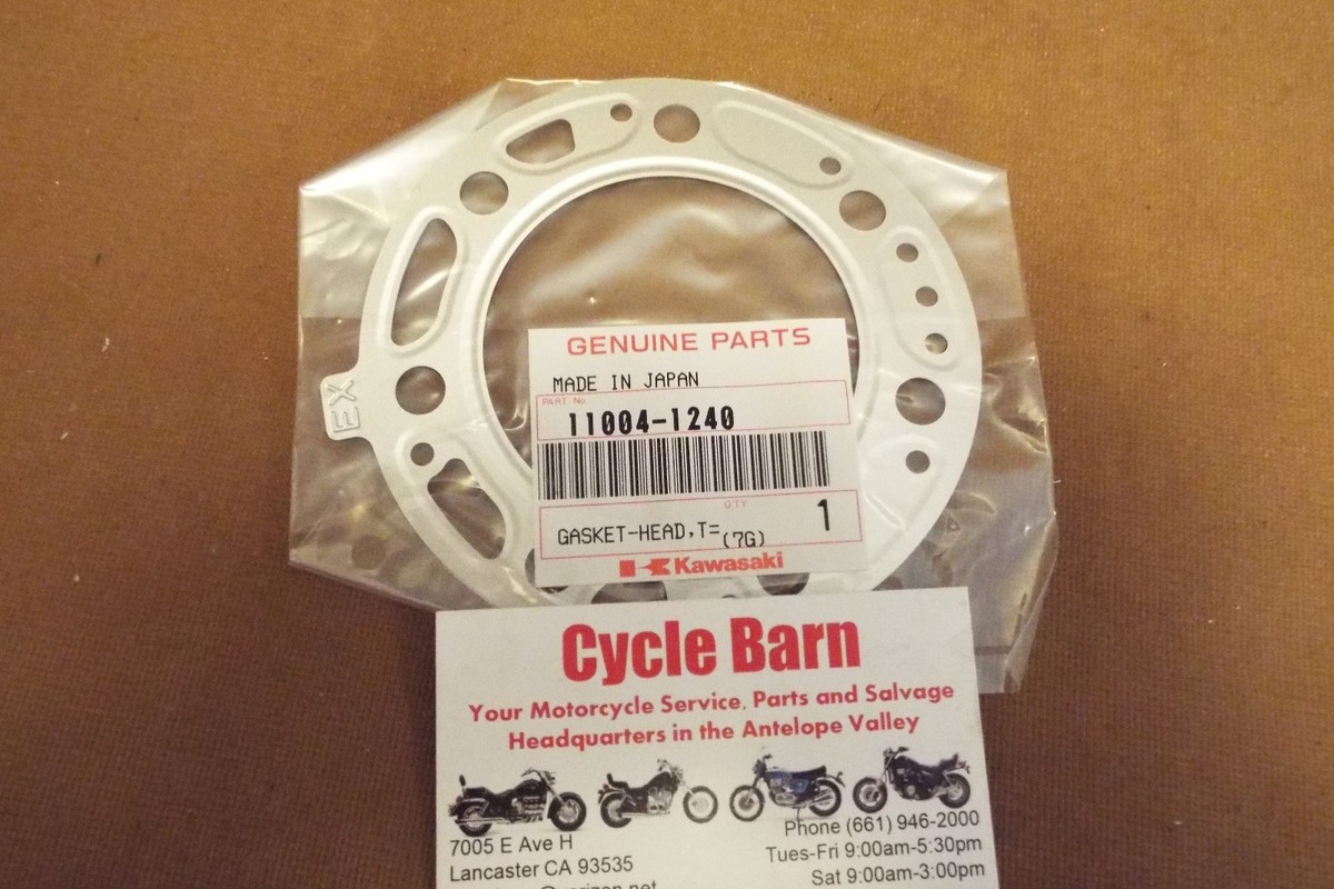 はかたま OEM NOS Kawasaki Kx250 Cylinder Head Gasket 11004-1240 for sale