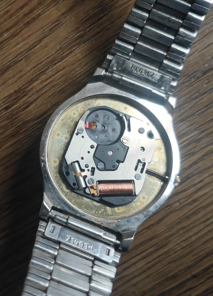 Parts or Repair, As Is SEIKO Men's watch, not working Free Shipping eBay