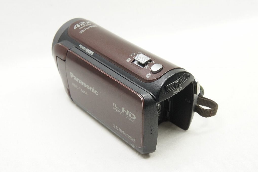 panasonic　HDC-TM45　Handycam Panasonic HDC-TM45 White 42X with Battery, Camcorder | eBay