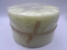 5”x 3” Citronella Scented Pillar Candle by Tropical Daze, Brand NEW SEALED Green