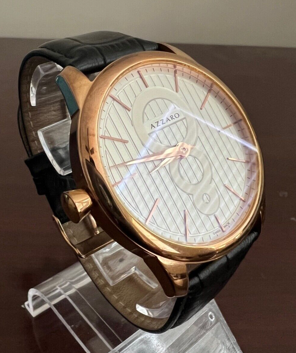 AZZARO MEN'S GOLD TONE LEGEND SWISS WATCH AZ 206.52 | eBay AZZARO MEN'S GOLD TONE LEGEND SWISS WATCH AZ 206.52 | eBay