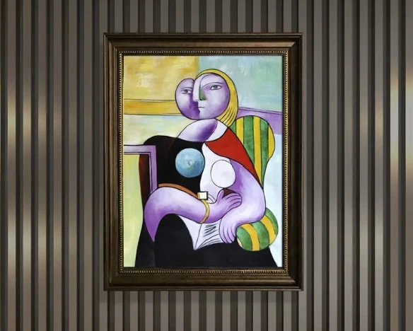 OUTSTANDING Abstract Wall Art Painting Canvas Still Life Paintings Abstract Lux - Image 3 of 4