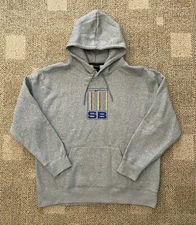 Nike Pullover Hoodie Sweatshirt SB Graphic Gray CK5249-063 Men’s Size 2XL XXL