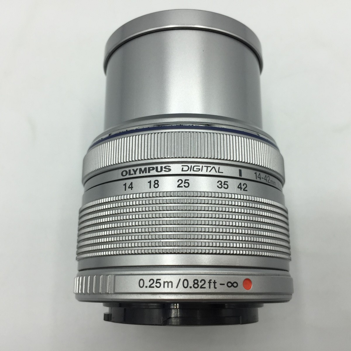 美品 OLYMPUS M.ZUIKO DIGITAL 14-42mm Ⅱシルバー Olympus M.Zuiko Digital 14-42mm f/3.5-5.6 II R Lens for MFT