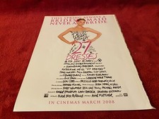 PAD47 FILM/MOVIE ADVERT 11X9 27 DRESSES : KATHERINE HEIGL. JAMES MARSDEN