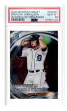 SPENCER TORKELSON 2020 BOWMAN DRAFT CHROME GLIMPSES OF GREATNESS ROOKIE PSA 10
