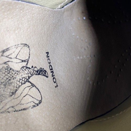 Fly London Womens brown Leather Ankle Boots gold Accents & Zippers 39 / 8-8.5 - Picture 22 of 23