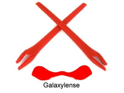 Ersatz-Ohrpolster + Nasenpad Für Oakley Radar EV Path/Pitch Rot, Multicolor