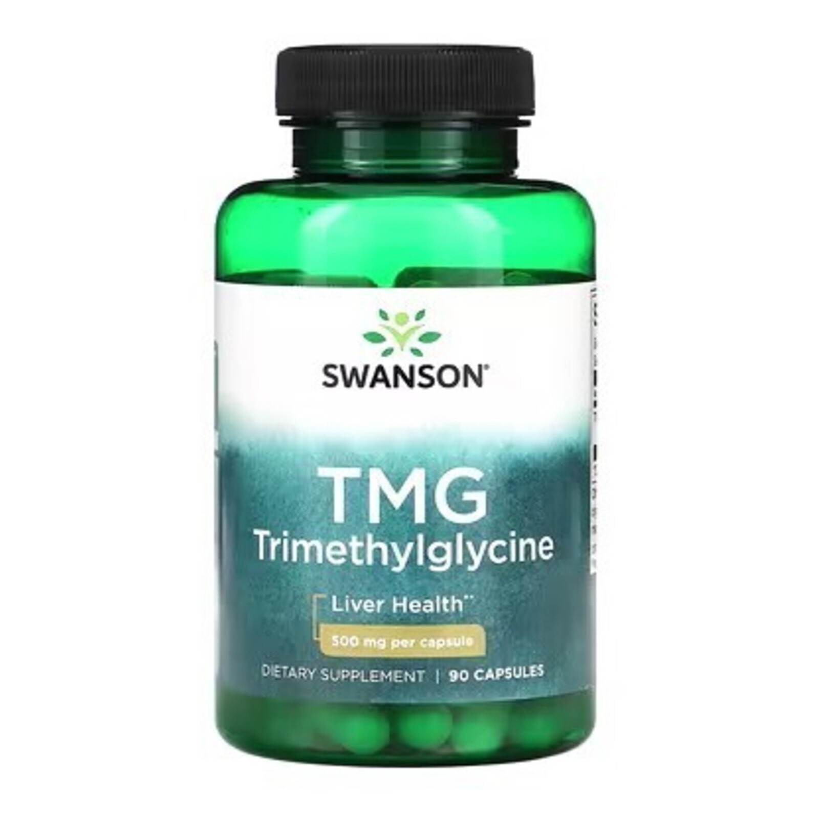 SWANSON TMG TRIMETHYLGLYCINE 500MG LIVER HEALTH 90 CAPS 45 SERVINGS