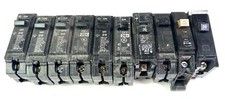 Lot Of 10 GE Siemens 20 Amp 1 Pole 120/240 Volt Circuit Breakers THQL