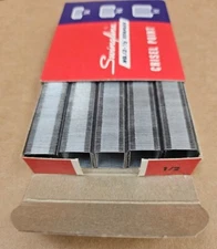 Swingline #13- 1/2" Chisel Point HEAVY-DUTY STAPLES- (2) 1,000pc per PACK LOT"