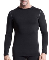 Lanbaosi Men's Fleece Thermal Underwear Compression Base Layer Shirt Black 4xl on sale Lanbaosi Men's Fleece Thermal Underwear Compression Base Layer Shirt Black 4xl on sale