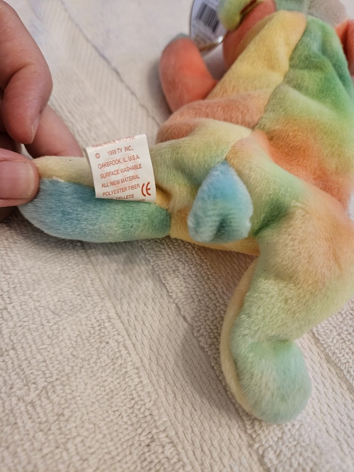 Ty Beanie Baby Sammy Plush Toy (4215) 1998 eBay