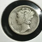 1923  MERCURY SILVER DIME COLLECTOR COIN