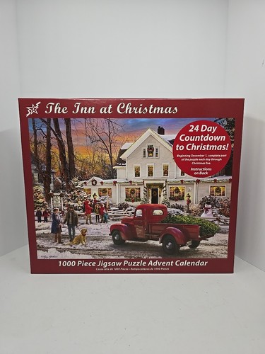 Jigsaw puzzle Advent Calendar 1000 Piece - The Inn At Christmas