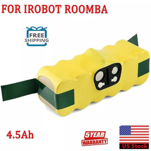 14.4V 4.5Ah For iRobot Roomba Battery 500 Series 600 700 800 780 650 880 900