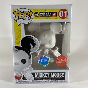 Funko Pop Mickey's 90th Anniversary Diy Mickey Mouse #01 Michaels Exclusize 889698345514 | eBay