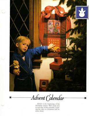 Advent Calendar Cross Stitch Patterns By Vanessa Ann