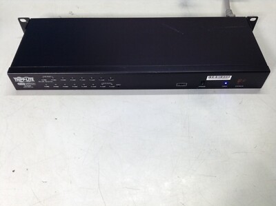 Tripp Lite NetDirector 16-Port Cat5 KVM Switch 1U Rack-Mount B064-016 CB8078