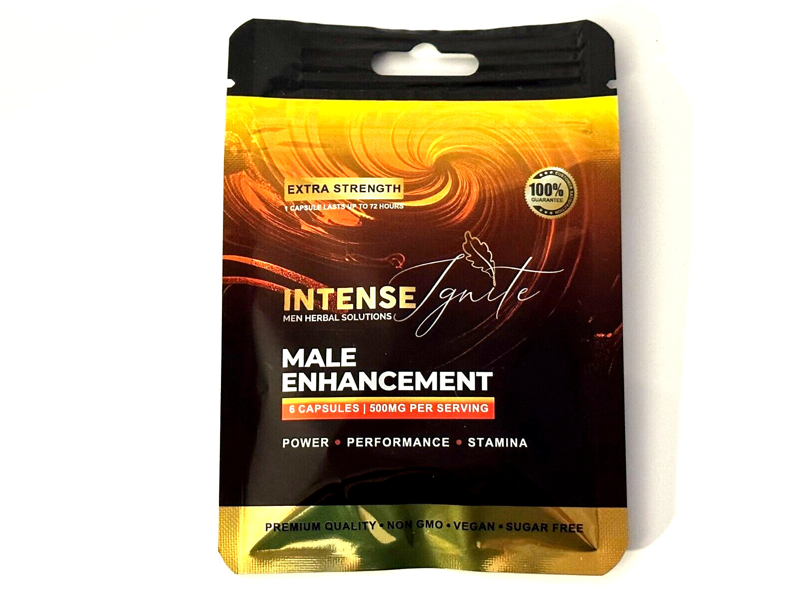 Intense'Ignite Fast Acting Male Performance Herbal Supplement -24 Pills