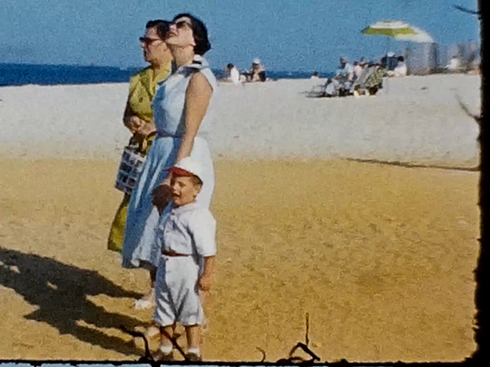 8mm Film 1958 Barnegat Lighthouse Beach 1950s Home Movie State Park