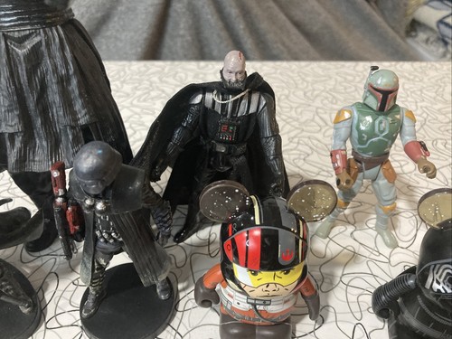 Huge Star Wars lot 3.75 figures and Galactic heroes Kenner Hasbro Playskool Used - Picture 8 of 12