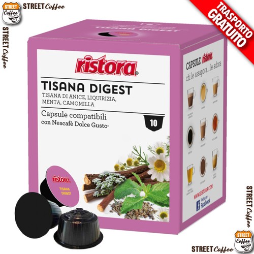 120 Cialde Capsule Ristora comp Dolce Gusto Scelta Ginseng Cioccolato Tè * - Foto 11 di 12