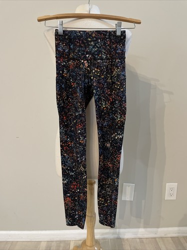 Lululemon Fast Free II High Rise Tight Flowerescent Multi 7/8 Nulux Floral 2 EUC - Picture 3 of 5