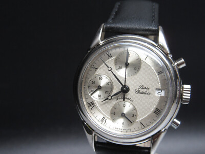 D164 Vintage Pierre Châtelain Chronograph Armbanduhr Valjoux