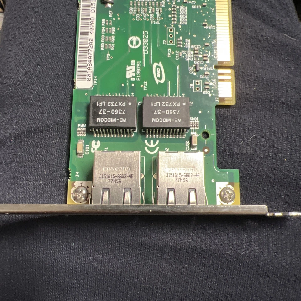Intel pci 133 d33025 dual port server adapter! - Image 4 of 4